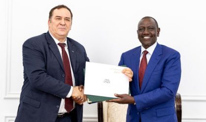 Mohamed Meziane remet à Nairobi une lettre du président Tebboune à son homologue kényan