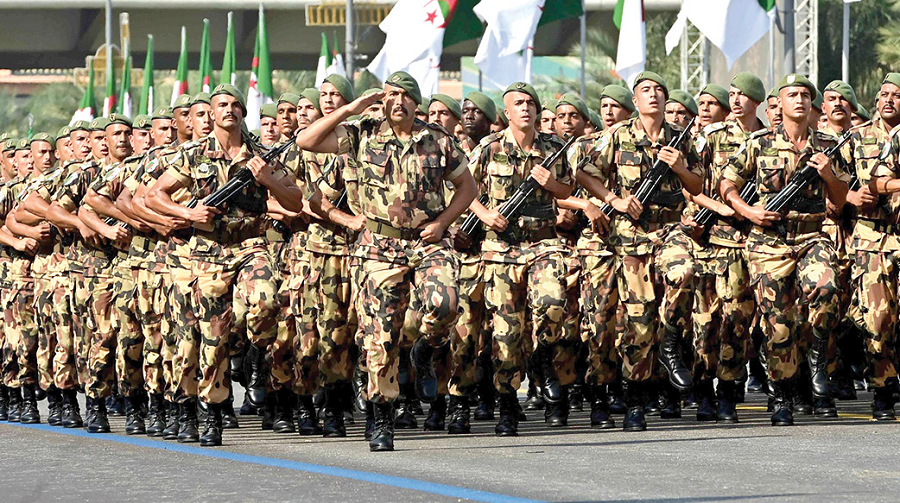 Soldats algériens