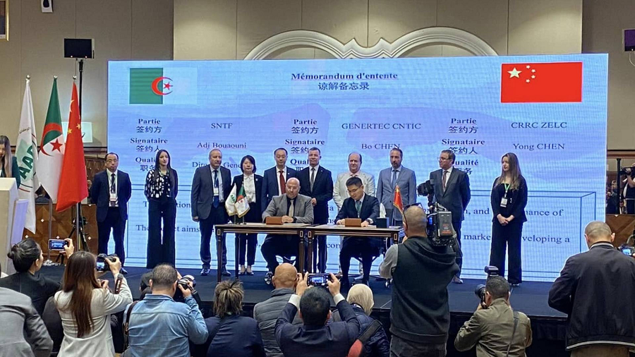 accords Algérie Chine