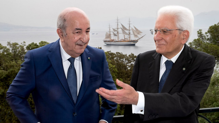 Tebboune Mattarella