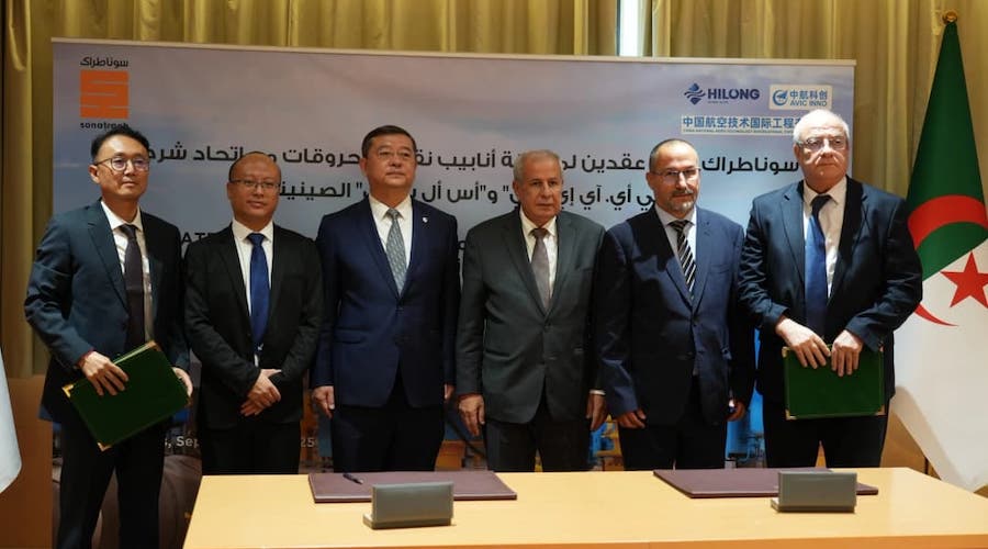 Sonatrach signe deux contrats d’inspection de pipelines avec un consortium chinois