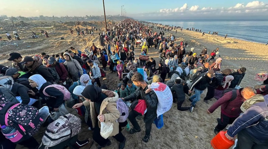 Après l’accord de paix : retour de milliers de déplacés gazaouis chez eux  