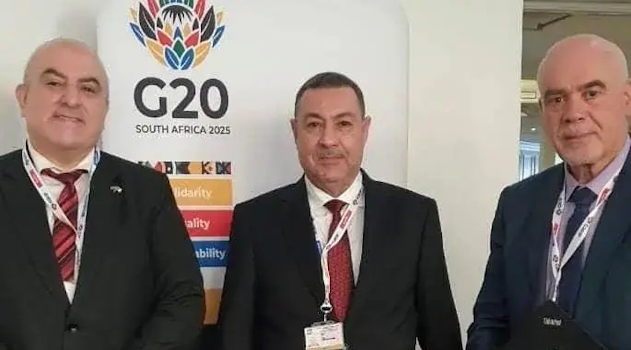 Réunion du groupe de travail du G20 sur la réduction des risques de catastrophes : Sayoud en Afrique du Sud