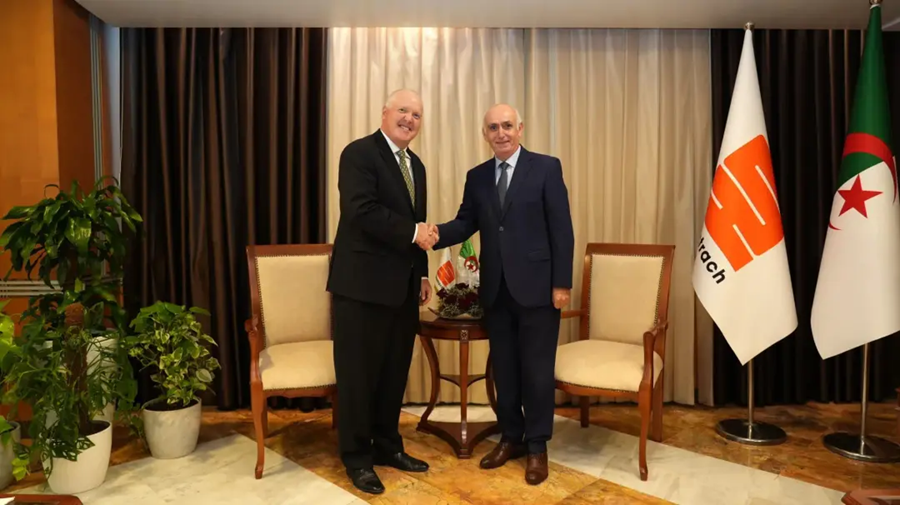 Une délégation de la compagnie américaine Chevron chez le groupe Sonatrach