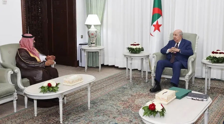 Le président de la République reçoit l’ambassadeur du royaume d’Arabie saoudite