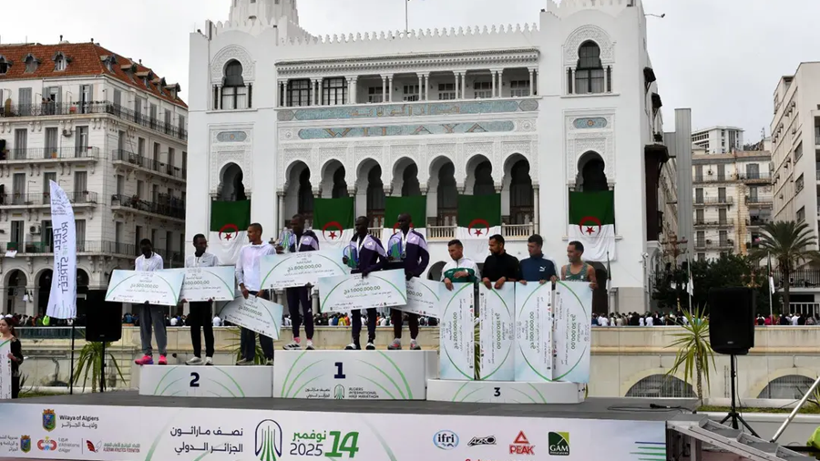 Semi-marathon international d’Alger : les athlètes Kényans raflent les premières places