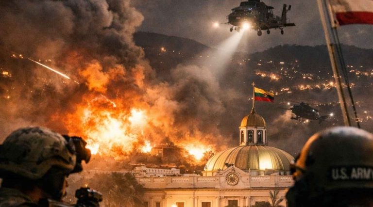 Trump exécute ses menaces et bombarde Caracas : le Venezuela en état d’alerte