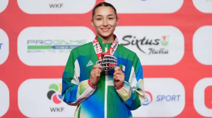Cylia Ouikene karaté