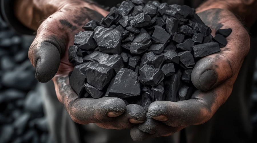 Baisemain et charbon