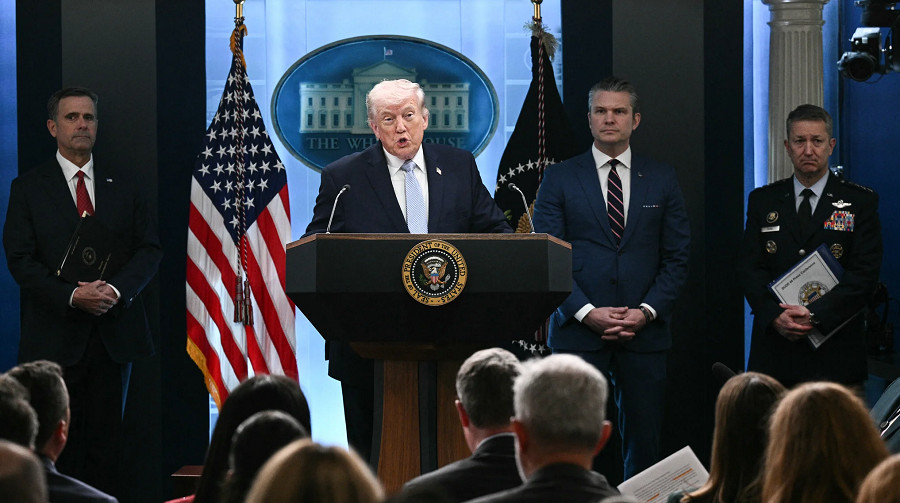 Dieu, Hollywood et Machiavel : ces trois choses à retenir dans le laïus lunaire de Donald Trump