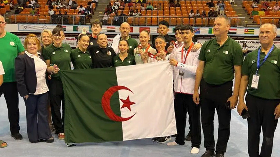Gymnastique artistique–Afrique (J3) : Nemour et Laroui en or, l’Algérie rayonne en finales par agrès