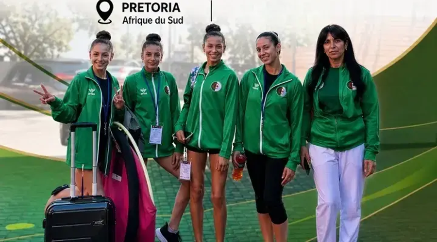 Championnats d’Afrique de gymnastique rythmique : quatre algériennes en force à Pretoria