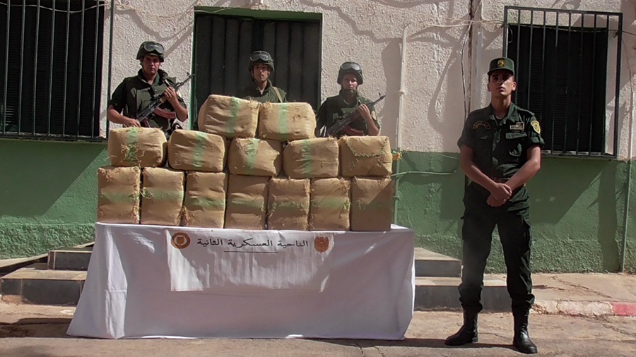 11 quintaux de kif marocain interceptés : gros coup de filet à Béchar