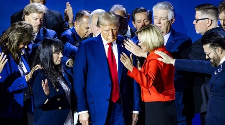 Scène surréaliste : 77 millions d’Américains ont voté pour ce président !