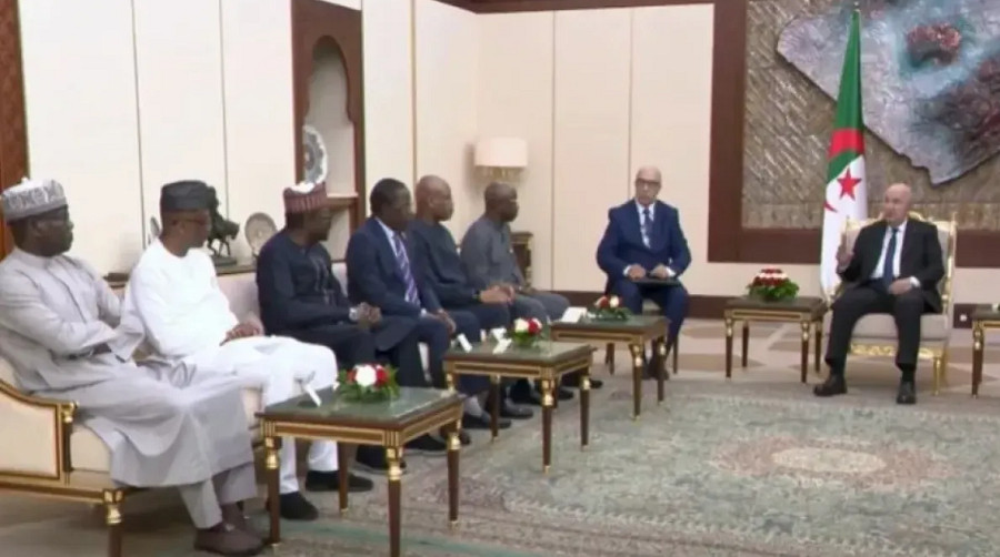 Gaz et coopération régionale au cœur de l’audience accordée par Tebboune aux ministres nigérian et nigérien