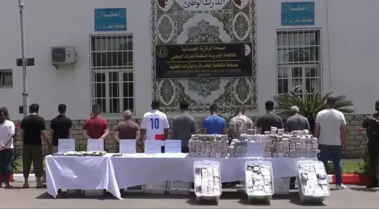 Démantèlement d’un réseau transfrontalier du crime organisé à Alger