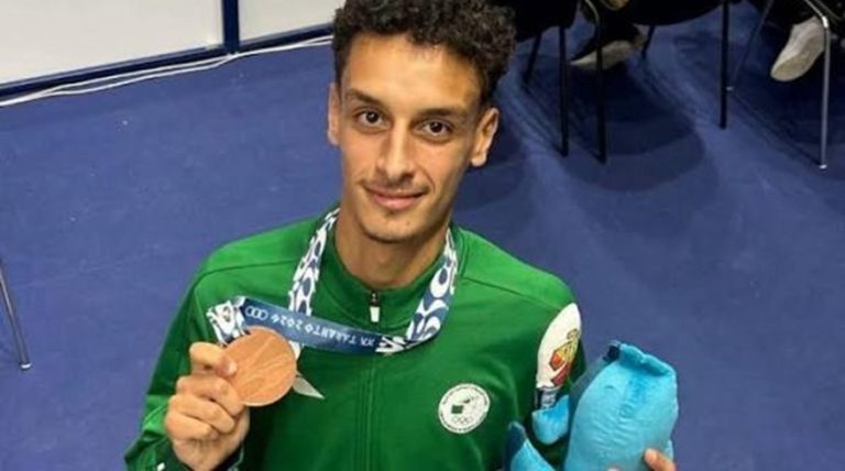  JM-Tarente 2026-Taekwondo : Nadir Harbi lance le compteur algérien avec du bronze