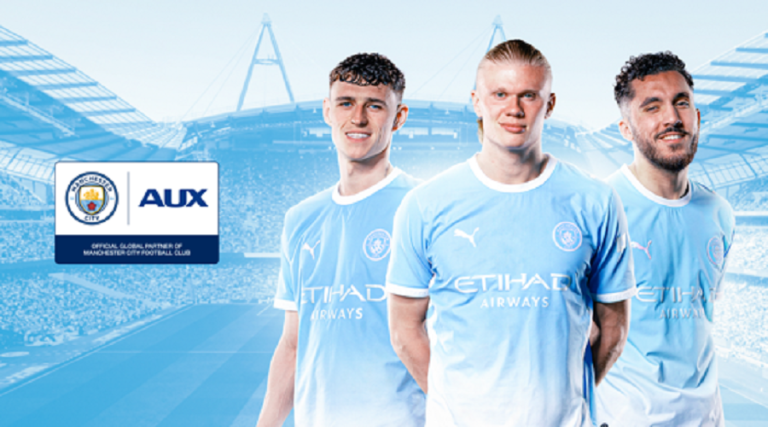 AUX devient officiellement partenaire mondial de Manchester City