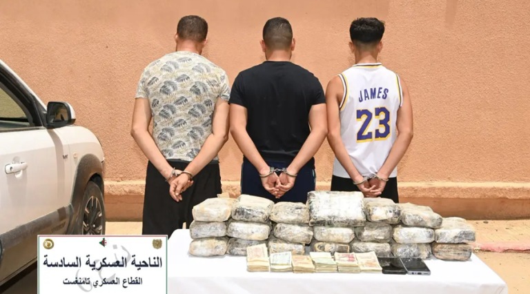 Saisie majeure de cocaïne à Tamanrasset : 3 suspects sous les verrous