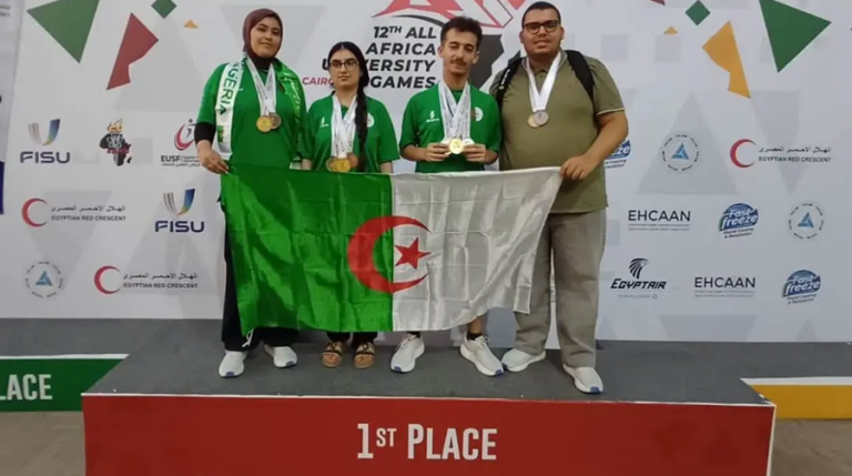 Echecs & Mat en Afrique : les étudiants algériens raflent 7 médailles