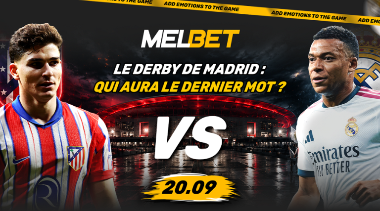 Atlético Madrid – Real Madrid : annonce et pronostic pour le derby madrilène du 20 septembre 2026