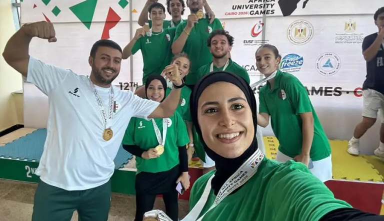 Pluie de médailles au Caire : la sélection universitaire fait sensation aux Jeux africains