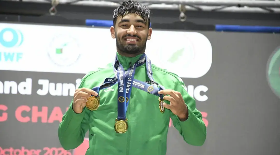 Mohamed Nadjib haltérophilie